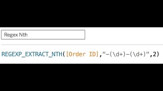 How to use REGEXPEXTRACT and REGEXPEXTRACTNTH to parse fields [upl. by Enilecram406]