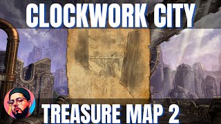 Clockwork City Treasure Map 2 Elder Scrolls Online ESO [upl. by Selinda51]