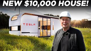 Teslas NEW 10000 Home For SUSTAINABLE Living ‎️‍🔥 [upl. by Abbotsun]