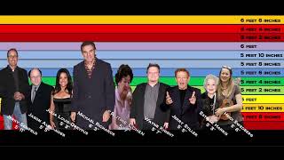 Seinfeld Height Size Comparison Jerry Seinfeld Jason Alexander Julia LouisDreyfus Kramer Newman [upl. by Daryl205]