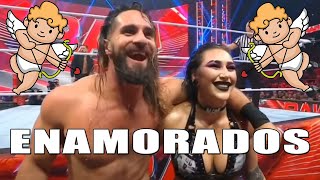 Seth Rollins Y Rhea Ripley Enamorados [upl. by Rianon]