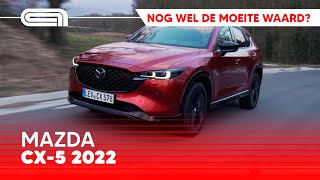 Mazda CX5 2022 facelift rijtest de moeite waard [upl. by Anauqaj]