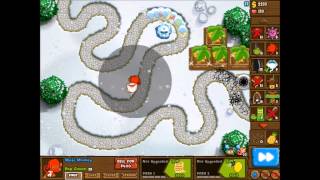 Bloons Monkey City Contested Territory Let it Snow [upl. by Birgitta]