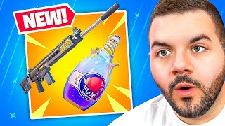 NEW ENFORCER AR  FLOWBERRY FIZZ IN FORTNITE [upl. by Ahswat]