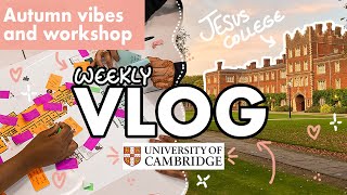 CAMBRIDGE Uni VLOG 🫶🏼  Week in the life ✨ [upl. by Ellak]