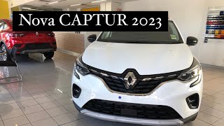 NOVA CAPTUR 2023 INTENSE 13 Turbo  preços opcionais consumo e tudo sobre essa versão [upl. by Hcab788]