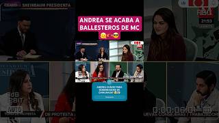 ANDREA CHÁVEZ SE ACABA A LAURA BALLESTEROS DE MC SE LA REGRESÓ Y DOBLE 🫠🥊😎 4t amlo morena [upl. by Lietman888]