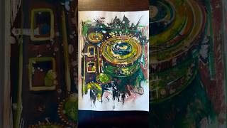 quotSplatter of Nostalgiaquot camera foryou painting [upl. by Annorah]