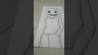 Marshmello Drawing [upl. by Gonick792]