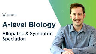 Allopatric amp Sympatric Speciation  Alevel Biology  OCR AQA Edexcel [upl. by Cid819]