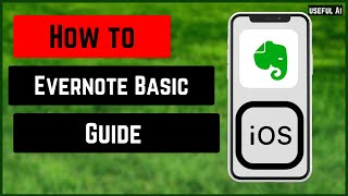 EVERNOTE walkthrough basics [upl. by Roydd]