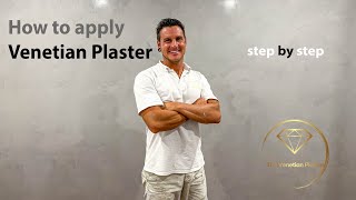 How to apply Venetian Plaster Step by step Guide [upl. by Fairweather]