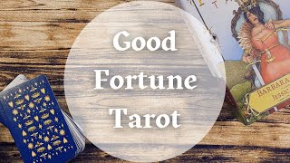 Good Fortune Tarot  Walk Through and First Impressions LlewellynBooks [upl. by Oynotna]