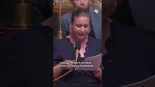 Mathilde Panot dénonce la venue de Bezalel Smotrich en France ajplusfrancais nfp lfi [upl. by Brant]