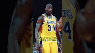 When Shaq Destroyed Clippers On The Day Of His Birthday shorts basketballshorts nbahighlights [upl. by Aihsenor]