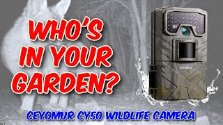 CEYOMUR CY50 1080p Wildlife Camera Review [upl. by Odranar442]