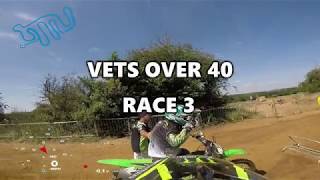 2018 Acerbis Nationals  Rd 5 Culham  VETs Over 40  Race 3 [upl. by Palocz]