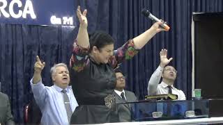 Cantora VANILDA BORDIERI Cantando e Pregando Assembleia de Deus de Vila Angélica Sorocaba 290924 [upl. by Gnues27]