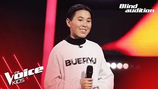 UsukhIreeduiM  quotKhairquot  Blind Audition  The Voice Kids Mongolia 2024 [upl. by Mead]