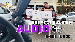 Pasang Audio di Mobil Proyek  Kirim ke Kalimantan BISA BANGET BESTIE  Hilux DoubleCabin [upl. by Koslo]