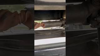 Propeller shaft twisted damaged automobile [upl. by Amapuna]