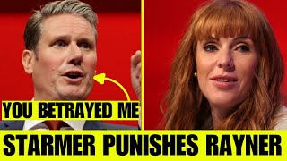 Starmer Is Managing Rayners Expulsion After She Leaked Evidence [upl. by Irtimd60]