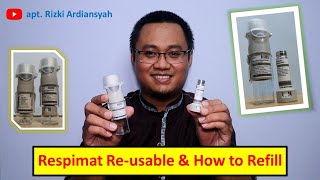 Cara Penggunaan Respimat Reusable amp cara Refill Catridge respimat [upl. by Bevan]