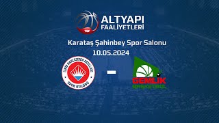 İzmir Bahçeşehir Okulları – Gemlik Basketbol U18 Erkekler Türkiye Şampiyonası Çeyrek Final [upl. by Heloise]