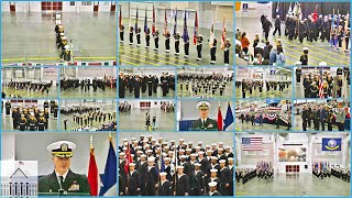 US Navy Recruit Training Command Graduation on April 11 2024 [upl. by Enrol]