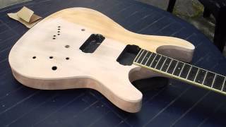 Ibanez SZ 320 paint stripping part 3 fine hand sanding [upl. by Molton774]