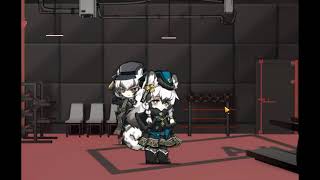 Arknights Pramanix Icefield Messenger outfits base animation [upl. by Aiek]