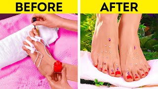 Feet Care Hacks And Pedicure Techniques Youll Love [upl. by Odranreb]