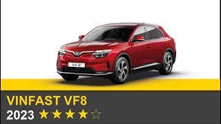 Euro NCAP Crash amp Safety Tests of VinFast VF8 2023 [upl. by Neelhtac]