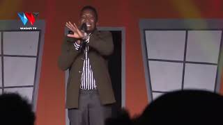 quotWAGANGA na MATAPELIquot AZABOI CHEKA TU STAND UP COMEDY [upl. by Gilli]