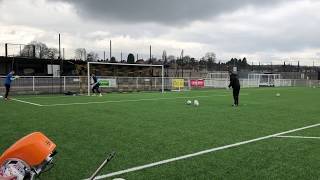 Notts County FC  Professional Goalkeepers  Ball Launcher [upl. by Ehrlich]