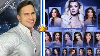 LAS MÁXIMAS FAVORITAS EN MISS UNIVERSO 2024  Última semana [upl. by Ynnub]