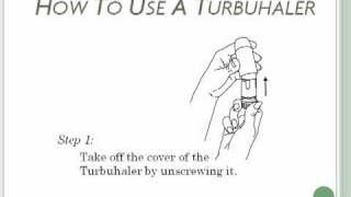 How to Use a Turbuhaler  Turbuinhaler  Asthma Inhaler [upl. by Magree]