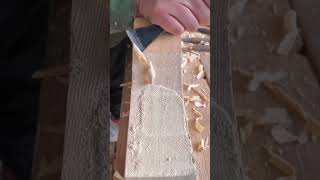 Wooden window accessories surface grinding process [upl. by Esbensen]