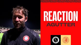 quotThe players have answered the challengesquot  Chris Agutter  Boreham Wood Reaction [upl. by Anem648]