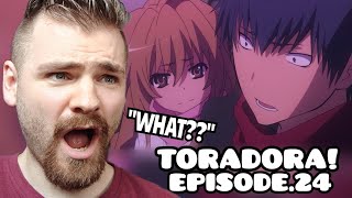 THIS IS CRAZY  TORADORA  Episode 24  New Anime Fan  REACTION [upl. by Einhorn]