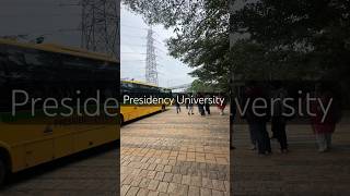 Presidency University Bangalore  college life  college presidencyuniversity shortsfeed [upl. by Annaegroeg627]