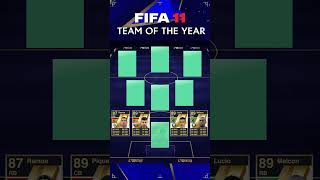 FIFA 11 Team of the Year TOTY 👀🔵 [upl. by Yraunaj]