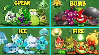 Random 15 Team Plants amp Mint LEVEL 1 Battlez  Who Will Win  Pvz 2 Team Plant vs Team Plant [upl. by Adim838]