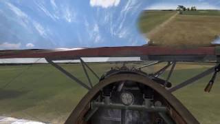 Albatros DVa Landing Procedure [upl. by Keefe]