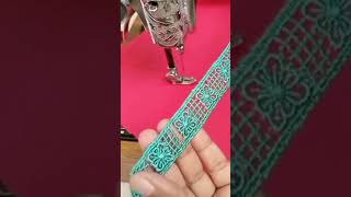 Amazing Joint Lace Idea using Sewing Tips and Tricks ✨tipsandtricks sewinghacks stitching [upl. by Amatruda]