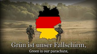 quotGrün ist unser Fallschirmquot  German Paratrooper Song [upl. by Lahcar]