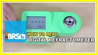 How To read salinity using the Milwaukee Digital Refractometer  BRStv HowTo [upl. by Ardelle]