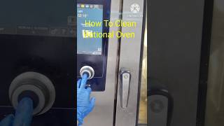 How To Clean Rational Icombi Pro  Rational Icombi shorts youtubeshorts [upl. by Otrebmuh172]