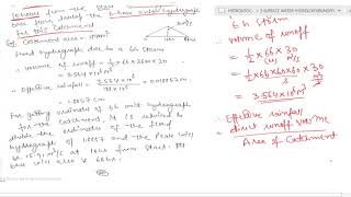 EXAMPLE ON 6 HOUR UNIT HYDROGRAPH CH3 PART 7 [upl. by Catina278]