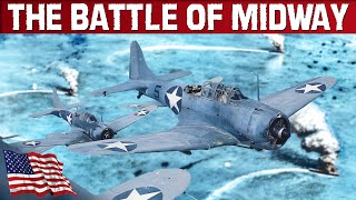 The Battle Of Midway War In The Pacific  The United States Against Japan [upl. by Allister872]